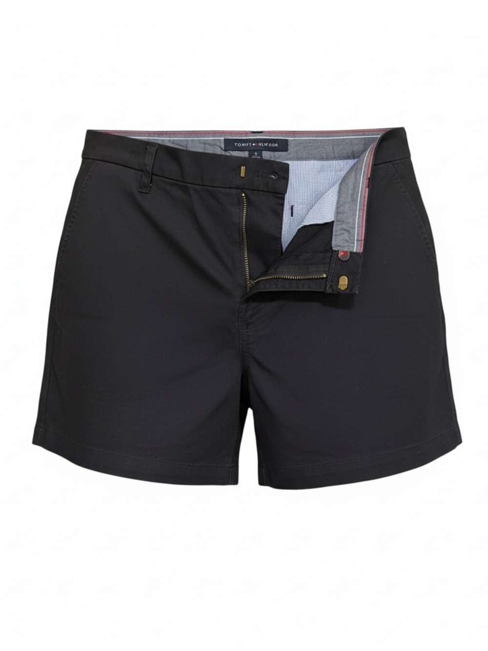Tommy Hilfiger Navy Blue Women's Stretch Chino Shorts